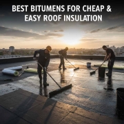 Best Bitumens for Cheap and Easy Roof Waterproofing | بهترین قیرها برای عایق‌بندی ارزان و آسان پشت بام | أفضل أنواع البيتومين لعزل الأسطح الرخيص والسهل
