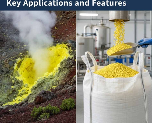 Granular Sulfur: Key Applications and Properties | گوگرد گرانوله: کاربردها و ویژگی‌های کلیدی | الكبريت المحبب: التطبيقات والخصائص الرئيسية