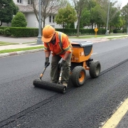 setting-asphalt Asphalt or Bituminous Concrete | آسفالت | الإسفلت