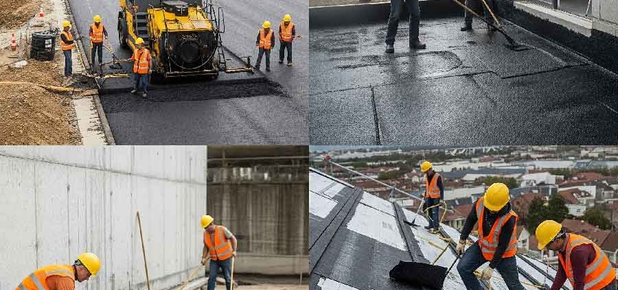 Blown Bitumen (Oxidized Bitumen) قیرهای دمیده (اکسیده) | البيتومين المنفوخ (المؤكسد)