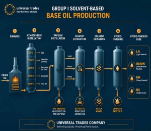 Base oil production process group 1