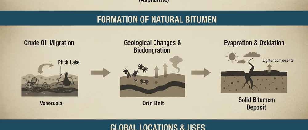Natural Bitumen | قیر طبیعی چیست | فهم البيتومين الطبيعي