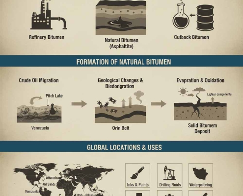 Natural Bitumen | قیر طبیعی چیست | فهم البيتومين الطبيعي
