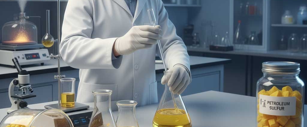 Properties of Sulfur and Analysis | ویژگی های گوگرد و آنالیز و تعیین خلوص گوگرد | خصائص الكبريت وتحليل وتحديد