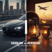 Gasoline vs. Kerosene | مقایسه بنزین و نفت سفید | البنزين مقابل الكيروسين