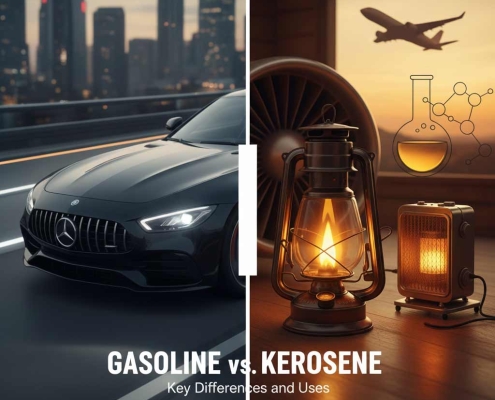 Gasoline vs. Kerosene | مقایسه بنزین و نفت سفید | البنزين مقابل الكيروسين