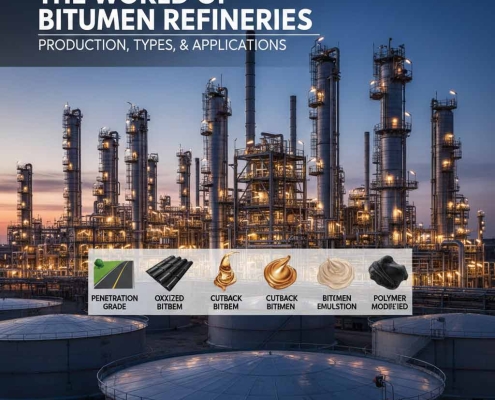 The World of Bitumen Refineries | دنیای پالایش قیر | عالم تكرير البيتومين
