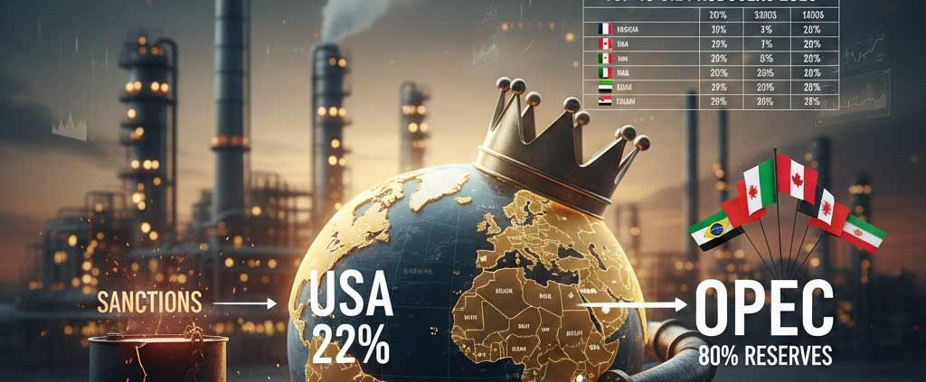 Top 10 Oil Producers in the World | ۱۰ تولیدکننده برتر نفت در جهان | أكبر 10 دول منتجة للنفط في العالم