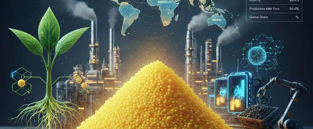 Top 10 Sulfur Producing Countries 2026 | ۱۰ کشور برتر تولیدکننده گوگرد در سال ۲۰۲۶ | أكبر 10 دول منتجة للكبريت في عام 2026