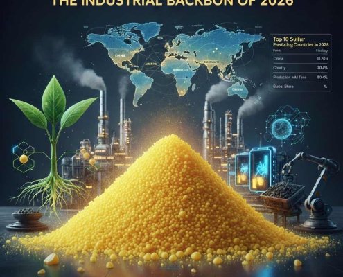 Top 10 Sulfur Producing Countries 2026 | ۱۰ کشور برتر تولیدکننده گوگرد در سال ۲۰۲۶ | أكبر 10 دول منتجة للكبريت في عام 2026