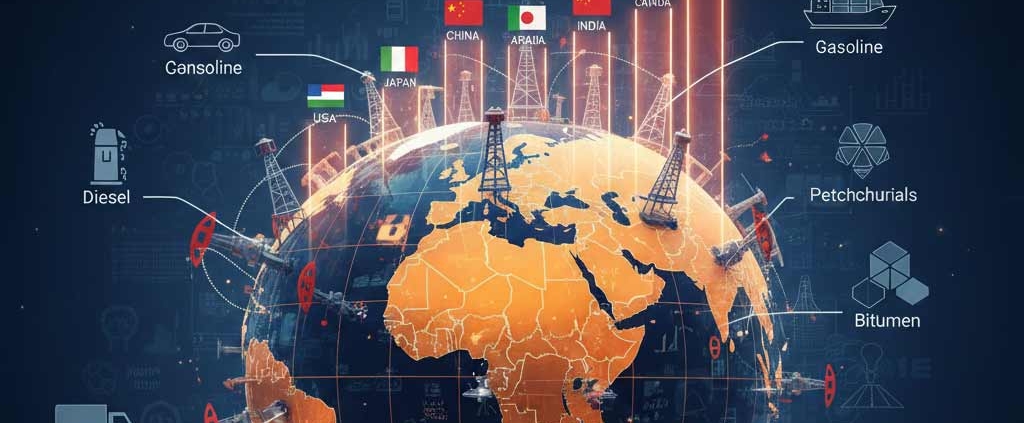 Top 10 oil consuming countries 2026 | ۱۰ کشور بزرگ مصرف‌کننده نفت در سال ۲۰۲۶ | أكبر 10 دول مستهلكة للنفط في عام 2026