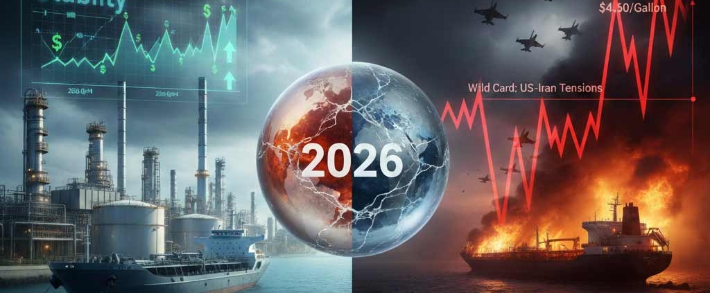 Gasoline Price Prediction 2026 | پیشبینی قیمت بنزین در سال ۲۰۲۶ | توقعات أسعار البنزين لعام 2026