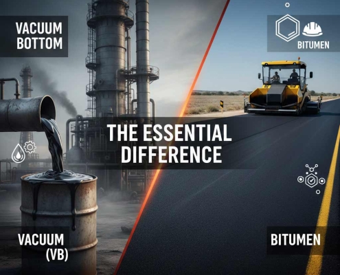 Vacuum Bottom vs. Bitumen | مقایسه وکیوم باتوم و قیر | الفرق بين الفاكيوم باتوم (Vacuum Bottom) والبيتومين