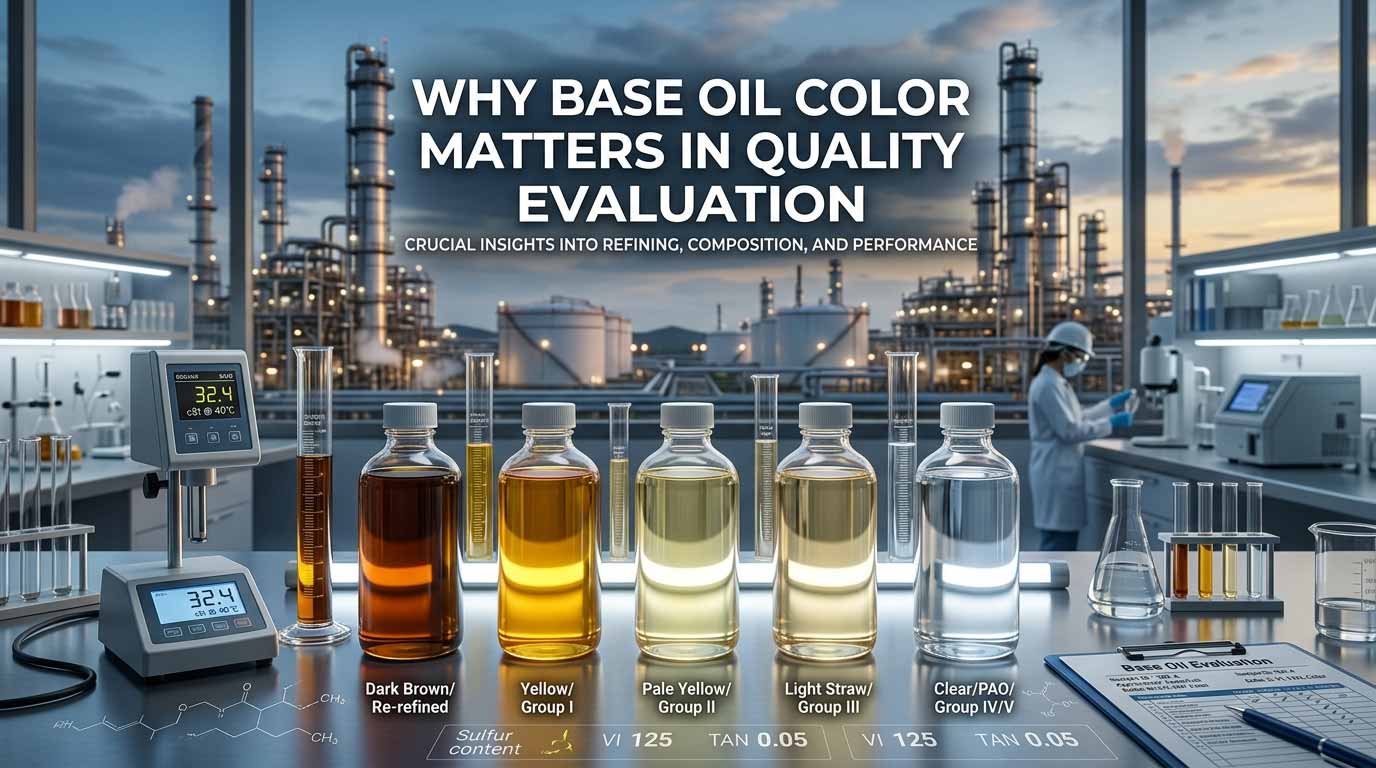Why Base Oil Color Matters in Quality Evaluation - universal trades company