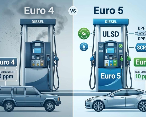 Euro 4 vs Euro 5 Diesel | گازوئیل یورو 4 و یورو 5 چه تفاوتی دارند؟ | الفرق بين ديزل يورو 4 ويورو 5