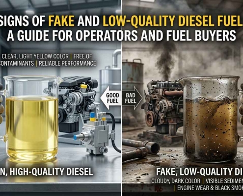 Fake and Low‑Quality Diesel | نشانههای گازوئیل تقلبی و بیکیفیت | علامات الديزل المزوّر والديزل منخفض الجودة
