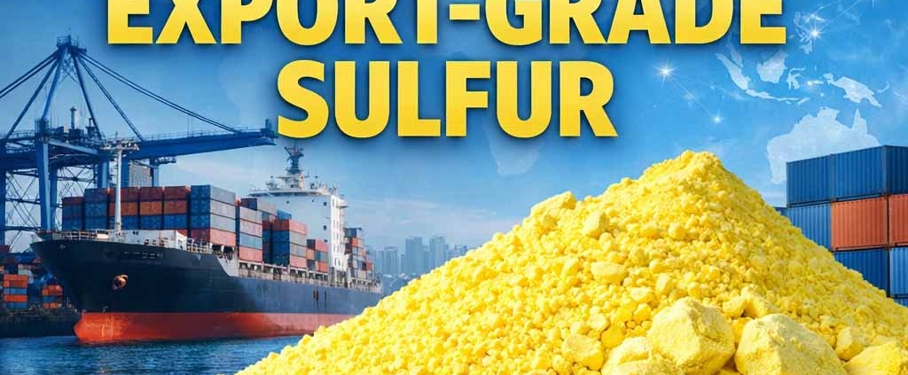 Complete Guide to Buying Export‑Grade Sulfur | راهنمای جامع خرید گوگرد صادراتی | الدليل الشامل لشراء الكبريت المخصّص للتصدير