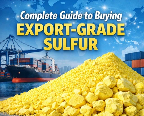 Complete Guide to Buying Export‑Grade Sulfur | راهنمای جامع خرید گوگرد صادراتی | الدليل الشامل لشراء الكبريت المخصّص للتصدير