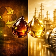 Recycled Base Oil vs Virgin Base Oil | مقایسه روغن پایه بازیافتی (Recycled) و روغن پایه ویرجین | مقارنة شاملة بين الزيوت الأساسية المعاد تكريرها والزيوت الأساسية البِكر