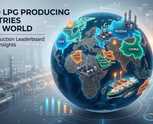 Top 10 LPG Producing Countries | ۱۰ کشور برتر تولیدکننده گاز مایع (LPG) | أفضل 10 دول منتجة لغاز البترول المسال