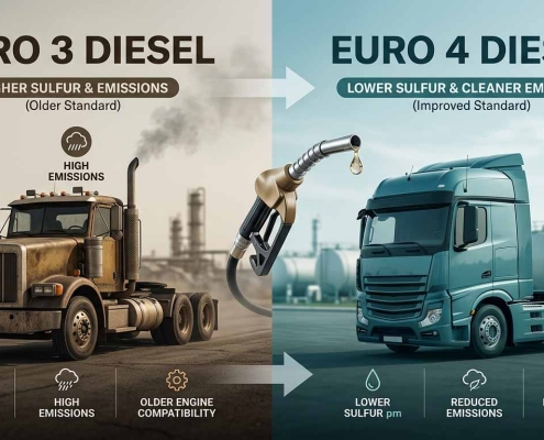 Euro 3 vs Euro 4 Diesel | مقایسه گازوئیل یورو ۳ و یورو ۴ | مقارنة بين الديزل يورو 3 ويورو 4