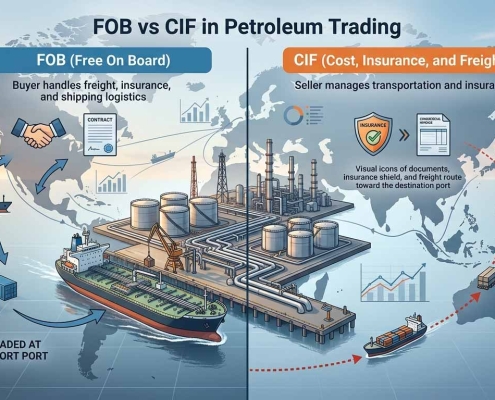 FOB vs CIF in Petroleum Trading | تفاوت FOB و CIF در تجارت فرآوردههای نفتی | الفرق بين FOB وCIF في تجارة المنتجات النفطية