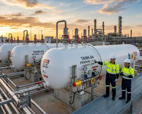 LPG Storage Tanks | مخازن ذخیره LPG | خزانات تخزين الغاز البترولي المسال
