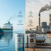 Low‑Sulfur-LSFO-vs-High‑Sulfur-Fuel-Oil-HSFO Low‑Sulfur (LSFO) vs High‑Sulfur Fuel Oil (HSFO) | تفاوت مازوت کمگوگرد (LSFO) و پرگوگرد (HSFO) | الفروق بين زيت الوقود منخفض الكبريت (LSFO) وعالي الكبريت (HSFO)