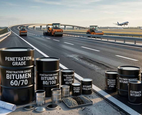 Most Commonly Used Bitumen Grades | پرکاربردترین گریدهای قیر | أكثر درجات البيتومين استخدامًا
