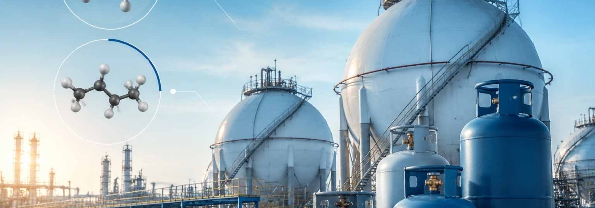Propane–Butane Mix (Commercial LPG) | پروپان–بوتان میکس (الپیجی تجاری) | خليط البروبان–البيوتان (غاز البترول المسال التجاري)