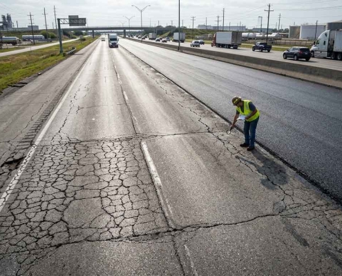 What Causes Asphalt Cracking? | علت ترک خوردن آسفالت چیست؟ | ما أسباب تشقّق الأسفلت؟