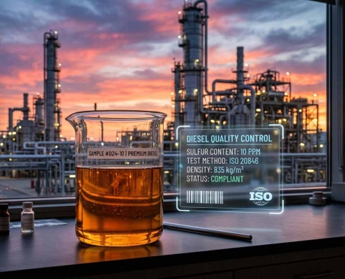 Sulfur Content in Diesel Fuel | میزان گوگرد در گازوئیل | نسبة الكبريت في زيت الديزل