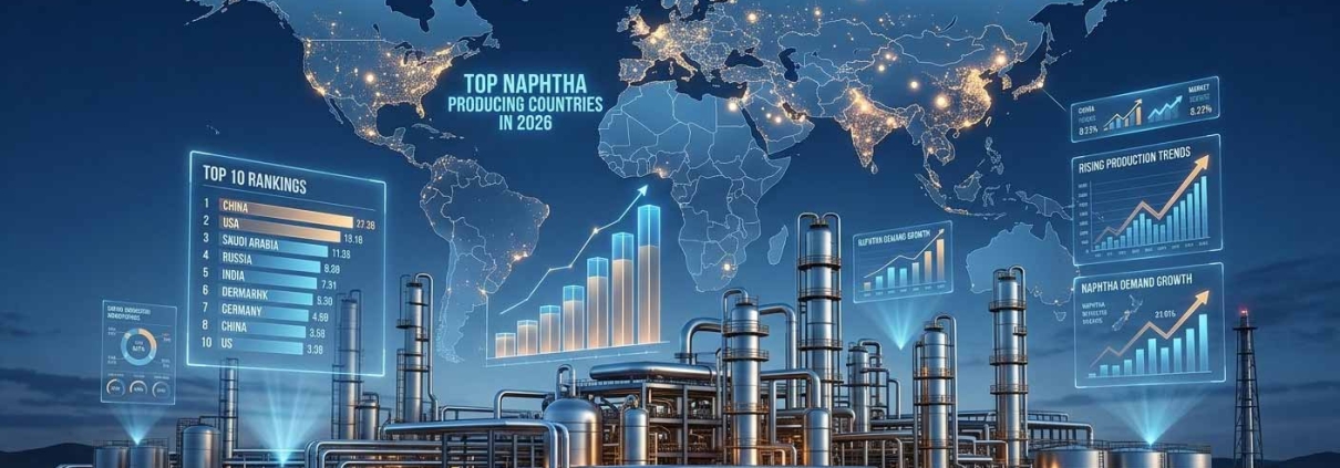 Top Naphtha Producing Countries in 2026 | ۱۰ کشور برتر تولیدکننده نفتا | أكبر 10 دول منتجة للنفثا