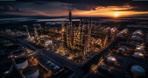 oil refinery