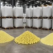 Granular vs Lumpy vs Powder Sulfur Granular vs Lumpy vs Powder Sulfur | مقایسه فنی گوگرد گرانول، کلوخه و پودری | الحبيبي مقابل الكتلي والبودرة